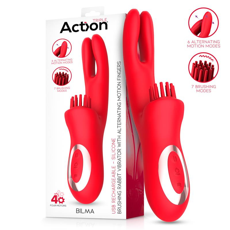 Bilma Vibrador con Movimientos Alternantes y Brushing