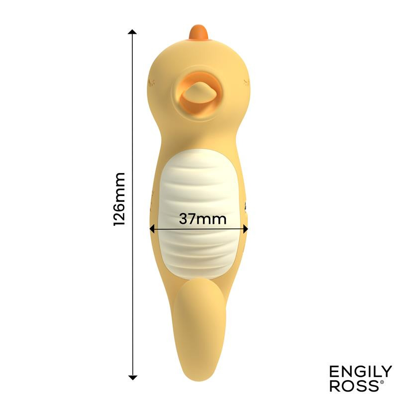 Seaboo Masajeador con Vibración y Lengua Licking