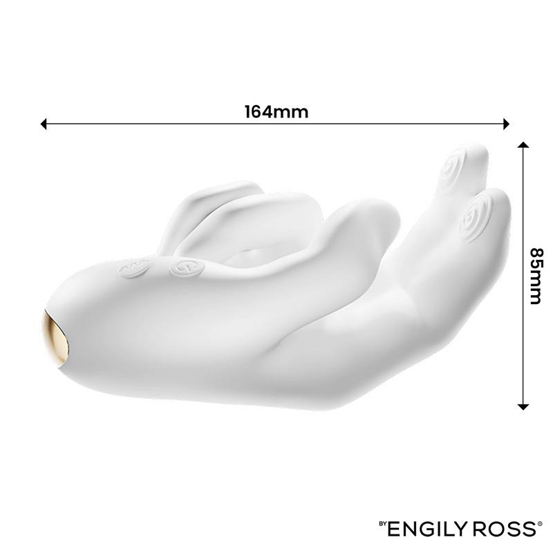 Flirty Hand Estimulador Finger con Efecto Calor