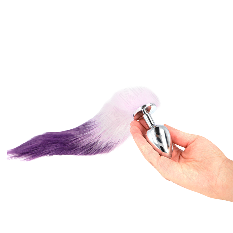 Plug Anal Talla L Cola Violeta