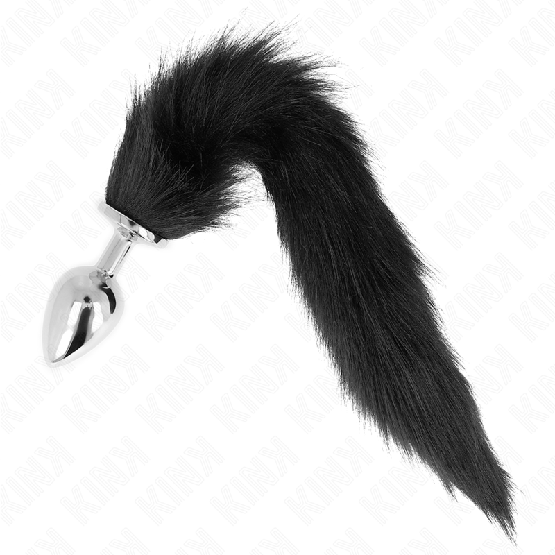 Plug Anal Talla L Cola Negra