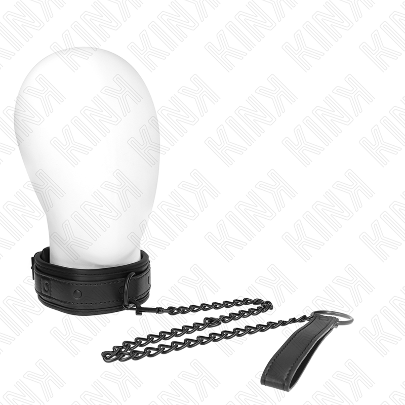 Collar con Correa Bondage Modelo 2 Negro