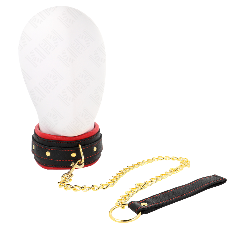 Collar con Correa de Tejido Liso Ajustable