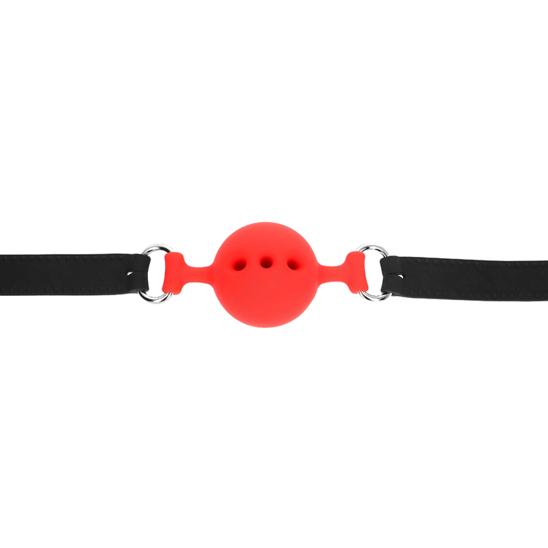 Mordaza de Bola Talla M Roja