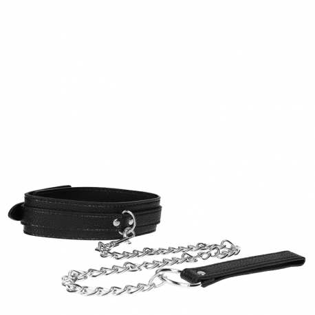 Collar con Correa Patrón de Serpiente