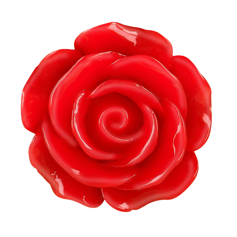 Plug Anal Oro Rosado Rosa Roja Talla S