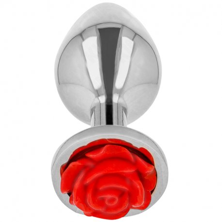 Plug Anal Rosa Roja Talla S