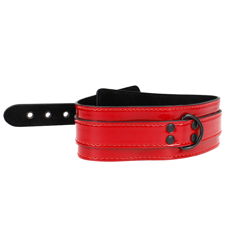 Collar Ajustable Rojo Vino