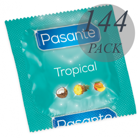 Preservativos Sabores Tropical Bolsa 144 Uds