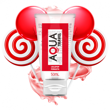 Lubricante Base Agua Sabor Piruleta 50 ml