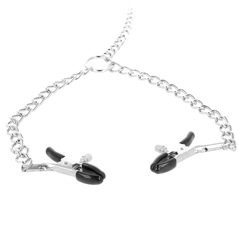 Pinzas para Pezones Doble con Cadenas