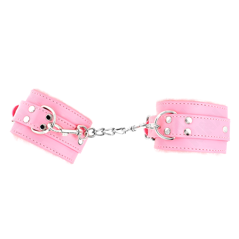 Muñequeras Forradas Rosa con Correa