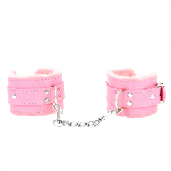 Muñequeras Forradas Rosa con Correa