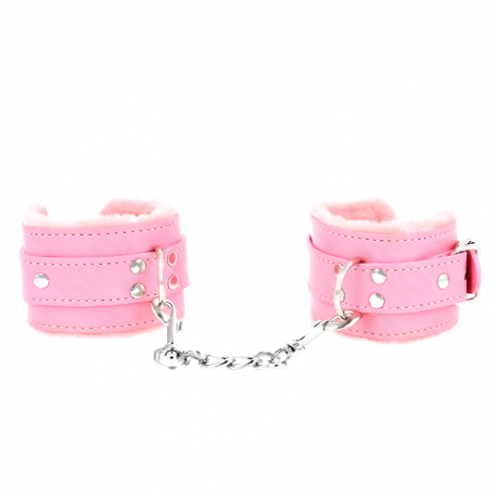 Muñequeras Forradas Rosa con Correa
