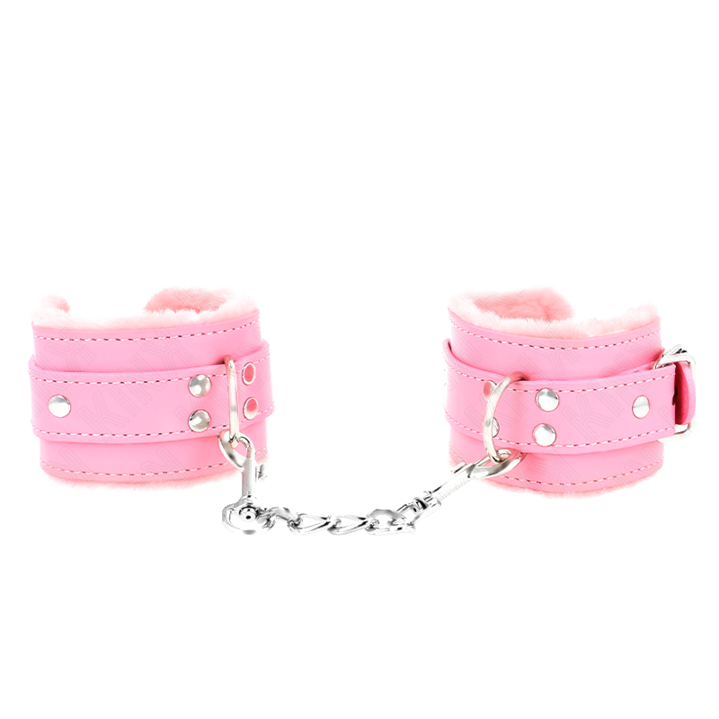 Muñequeras Forradas Rosa con Correa