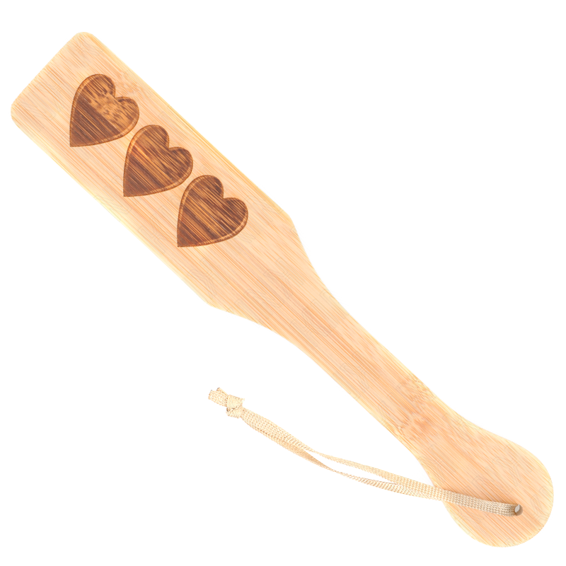 Pala de Bambú Diseño Corazón