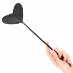 Pala Forma de Corazón Negro