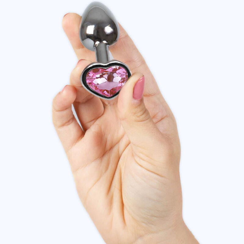 Plug Corazón Fucsia Talla S