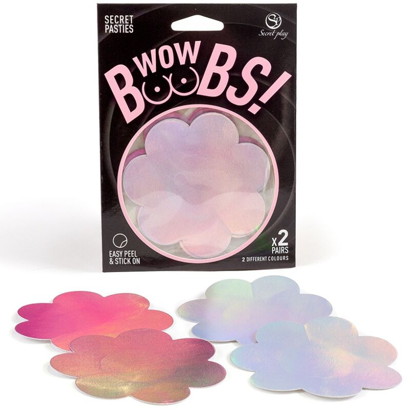 Wow Boobs Cubre Pezones Flor