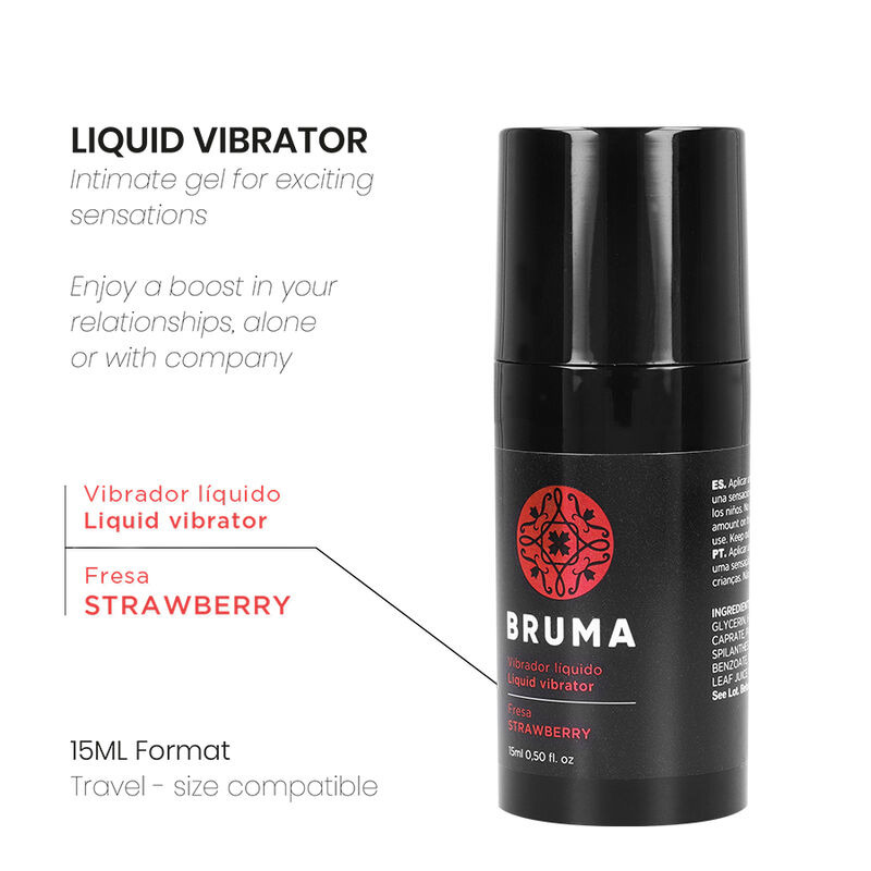 Vibrador Líquido Fresa
