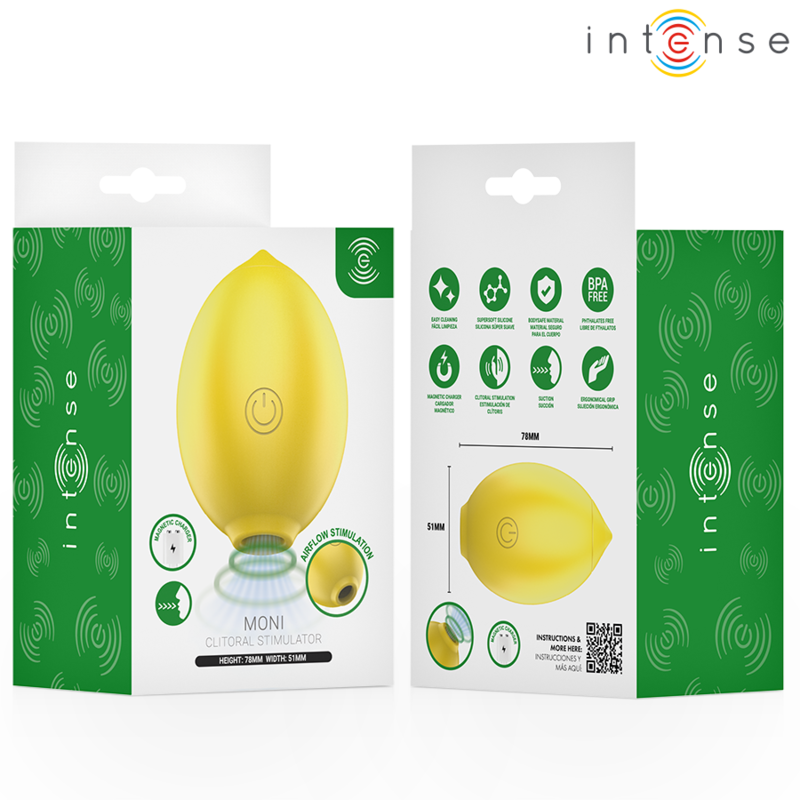 Moni Succionador de Clítoris Limón