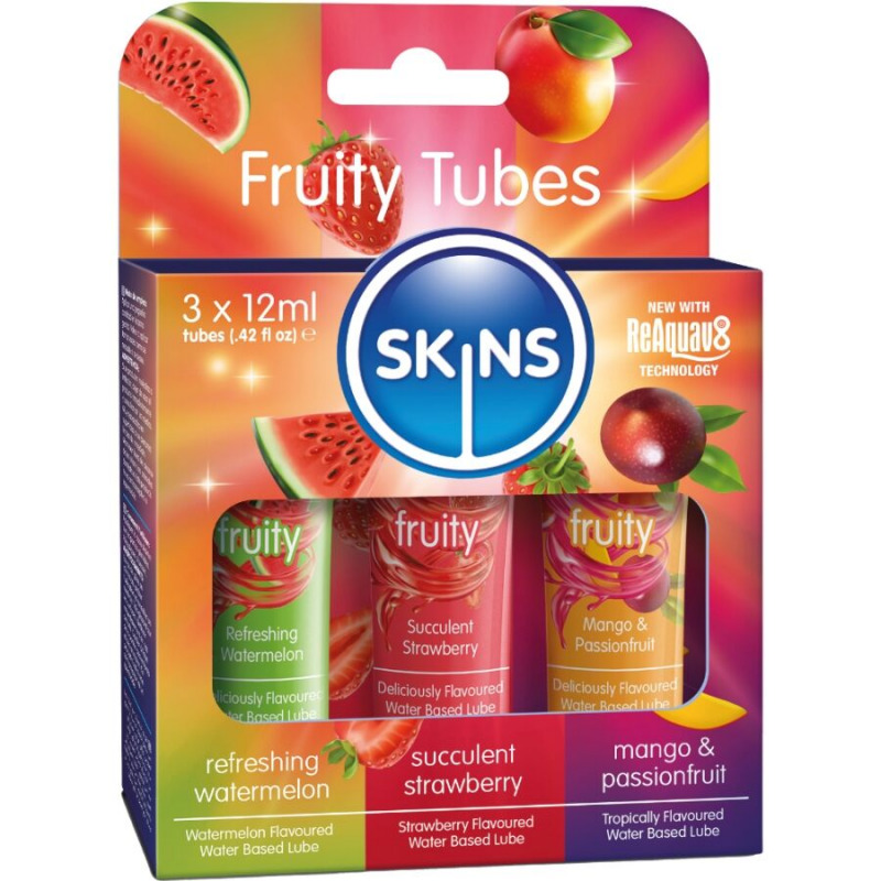 Kit Lubricantes Fruity Tubes
