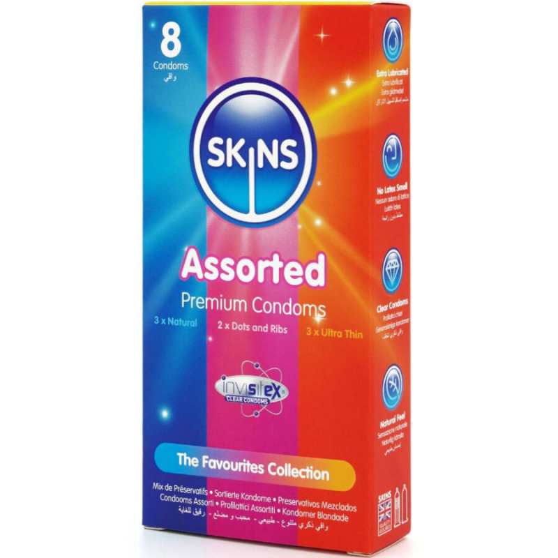 Surtido Preservativos Premium 8 Uds
