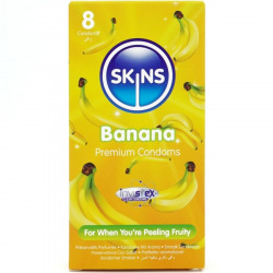 Preservativos Sabor Plátano Premium 8 Uds