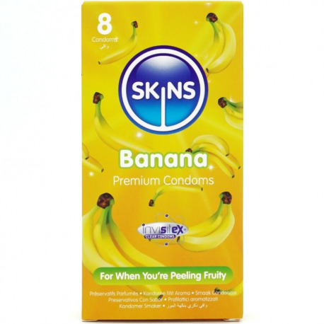 Preservativos Sabor Plátano Premium 8 Uds