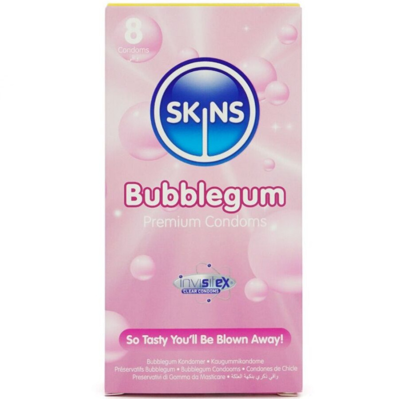 Preservativos Sabor Chicle Premium 8 Uds