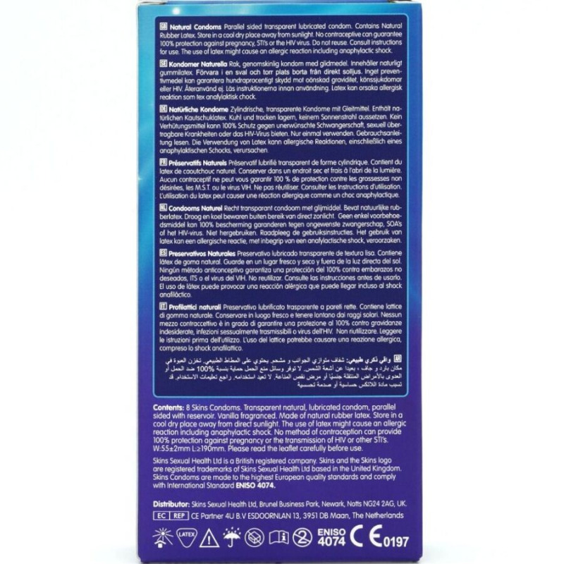 Preservativos Natural Premium 8 Uds