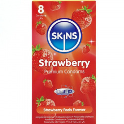 Preservativos Premium Sabor Fresa 8 Uds