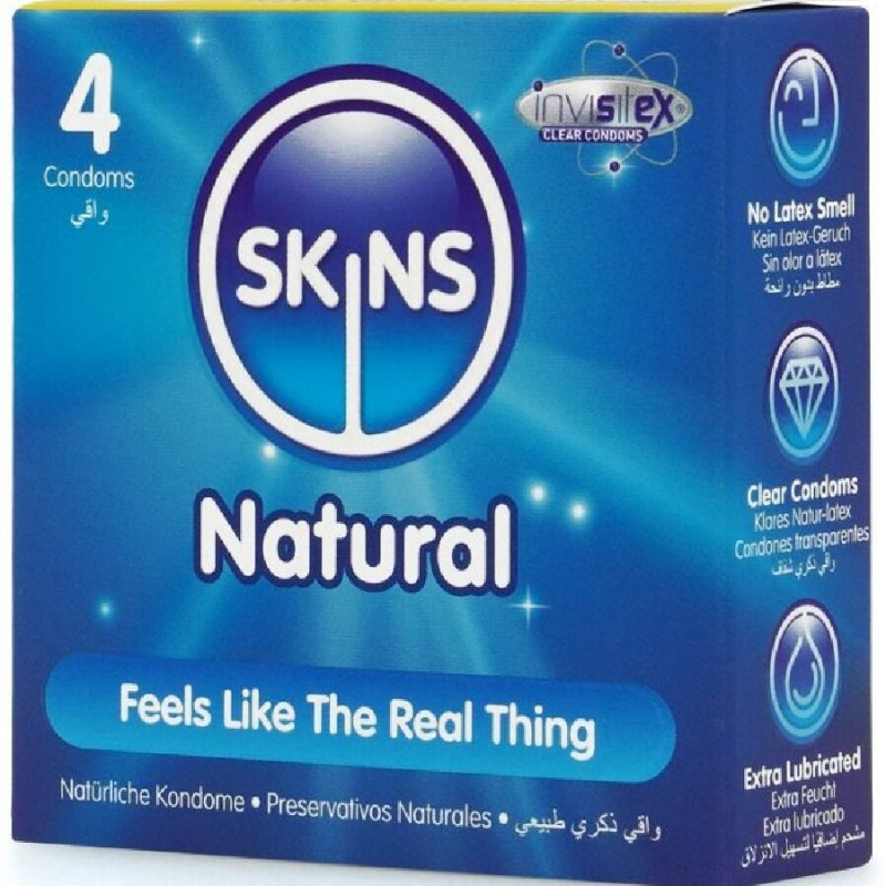 Preservativos Naturales Premium 4 Uds