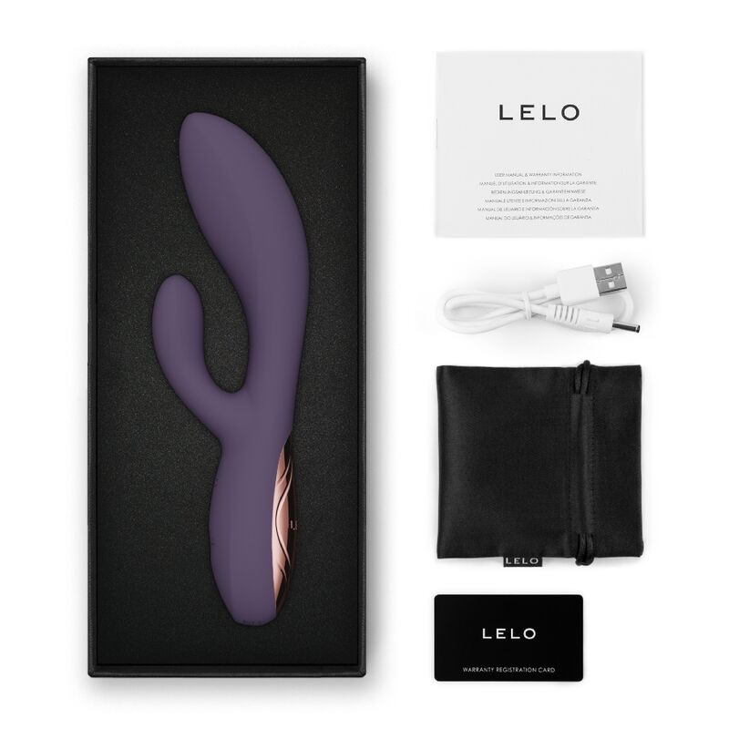 Lelo Ina Thrust Vibrador Rabbit con Empuje Morado