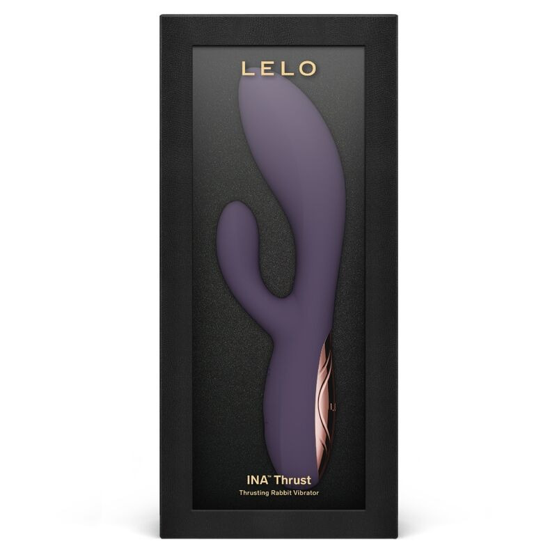 Lelo Ina Thrust Vibrador Rabbit con Empuje Morado