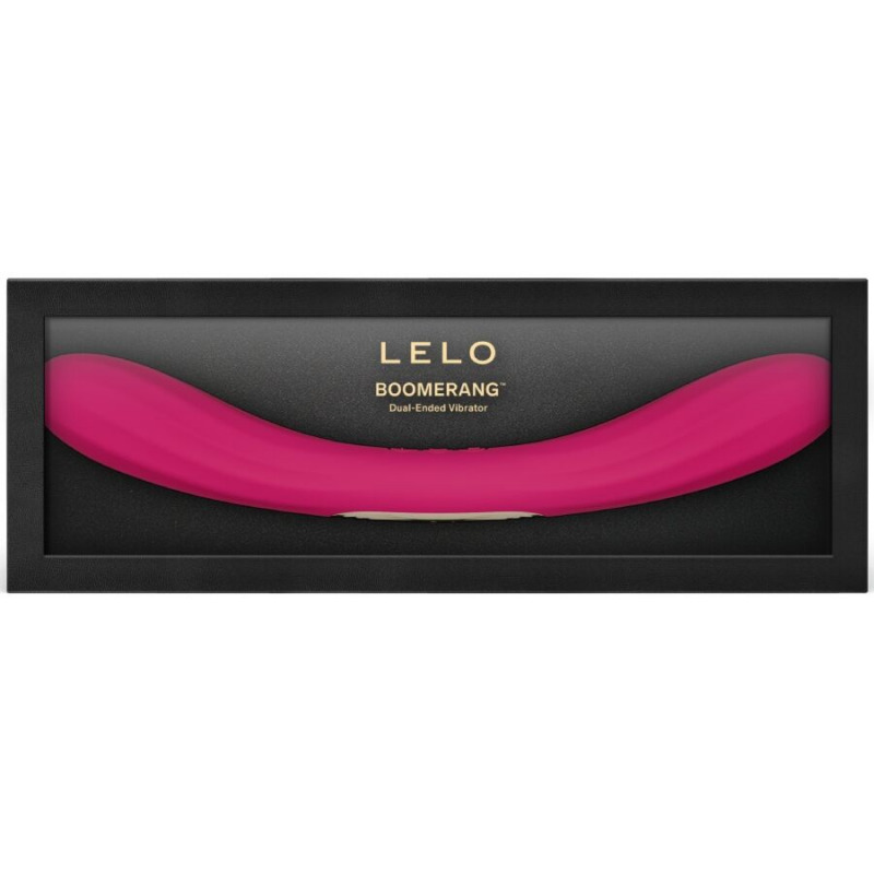 Lelo Boomerang Vibrador de Doble Extremo Cereza