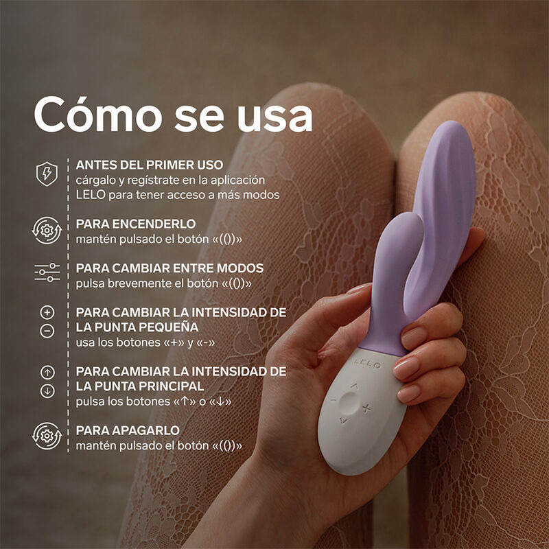 Lelo Ina Twist Vibrador Lavanda