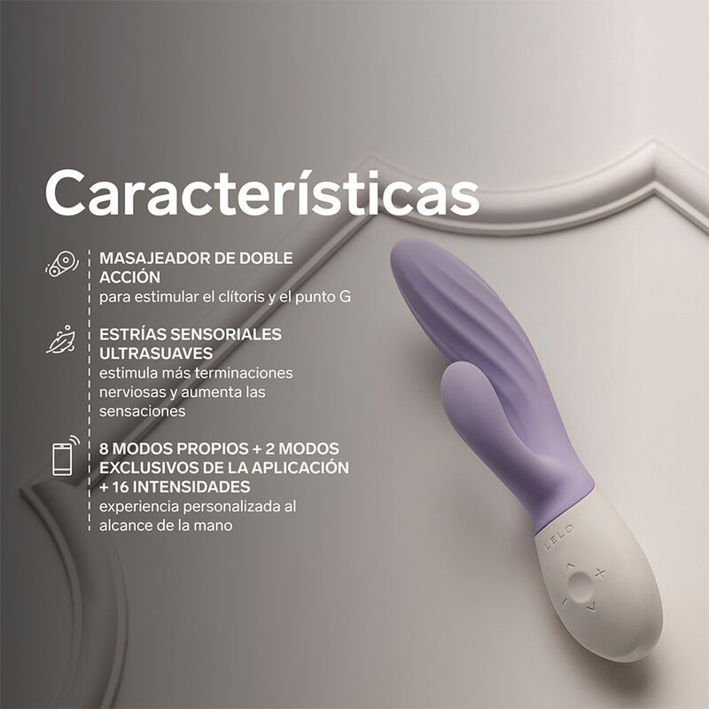 Lelo Ina Twist Vibrador Lavanda