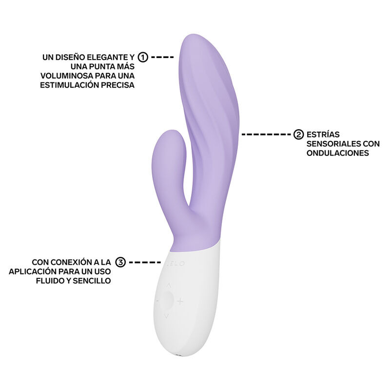 Lelo Ina Twist Vibrador Lavanda