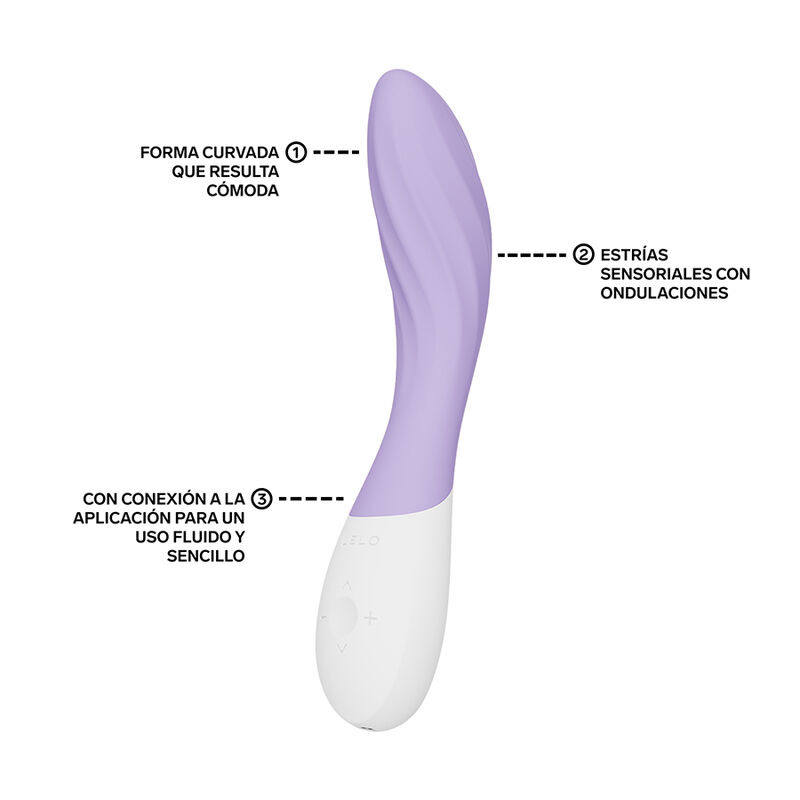 Lelo Mona Twist Vibrador Punto G Lavanda