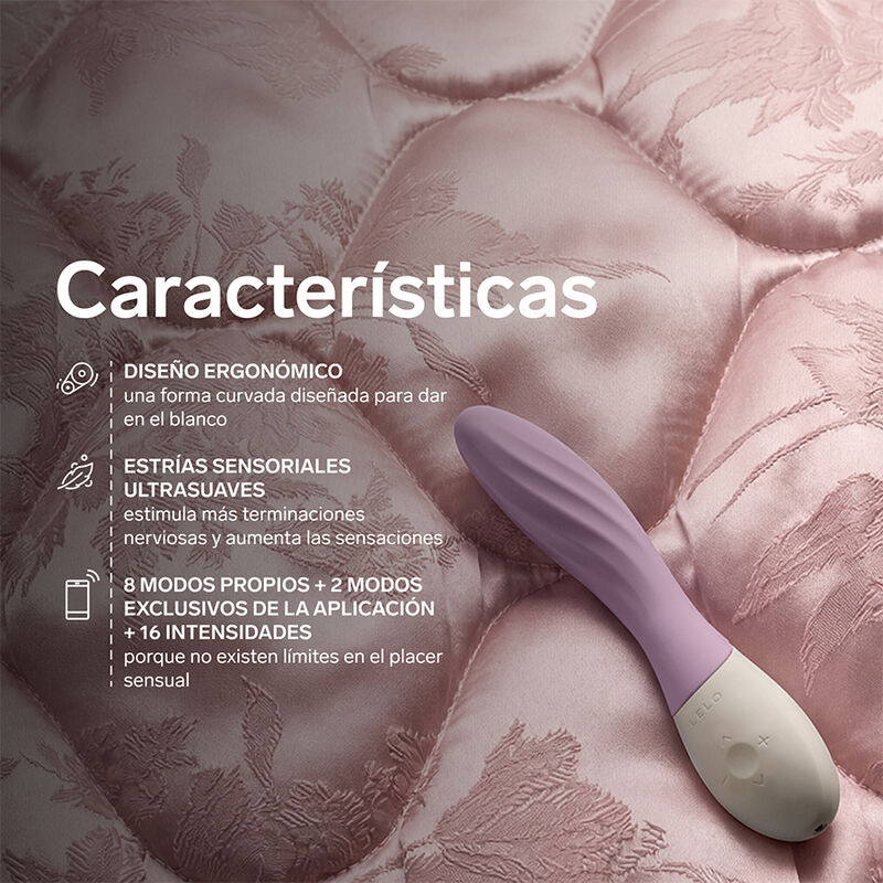 Lelo Mona Twist Vibrador Punto G Lavanda