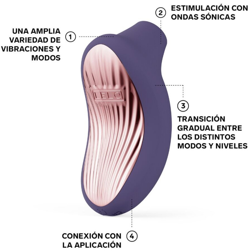 Lelo Sona 3 Succionador de Clítoris Sónico Morado
