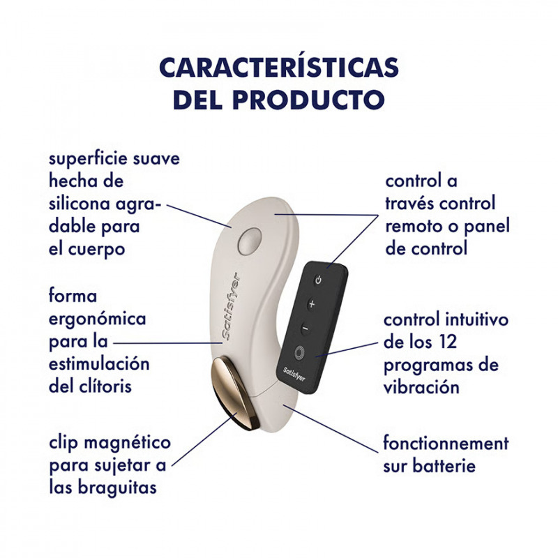 Satisfyer Little Secret Vibrador para Braguitas