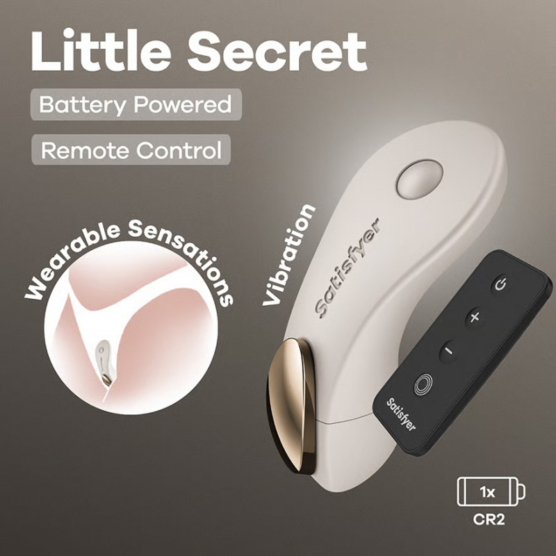Satisfyer Little Secret Vibrador para Braguitas