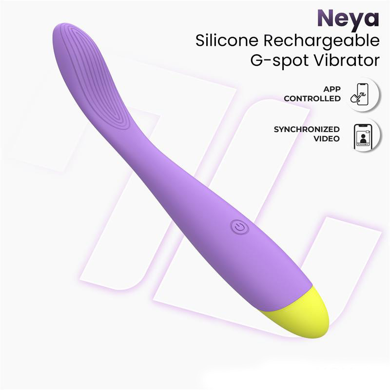Neya Vibrador Punto G con App Púrpura