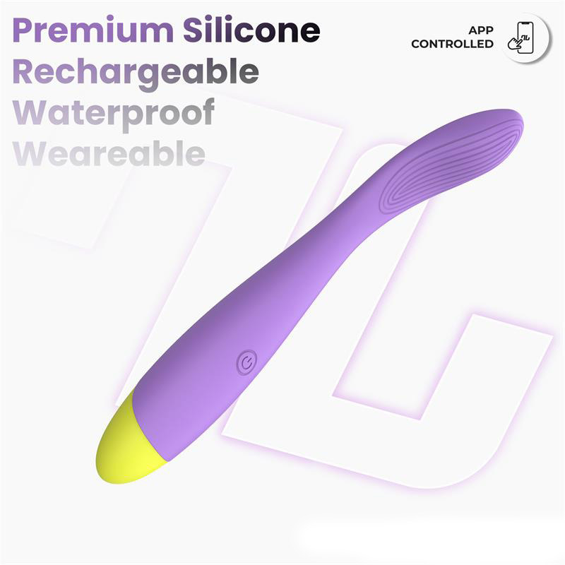 Neya Vibrador Punto G con App Púrpura