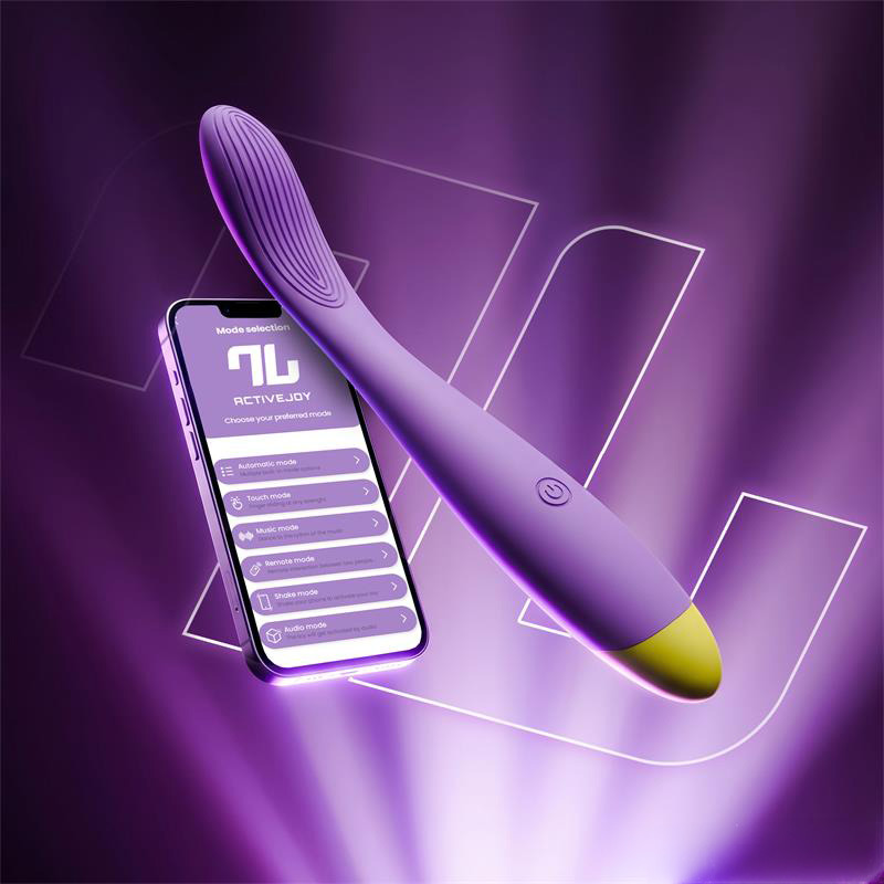 Neya Vibrador Punto G con App Púrpura
