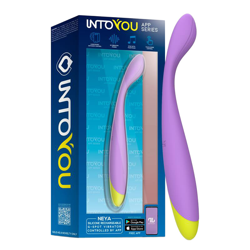 Neya Vibrador Punto G con App Púrpura