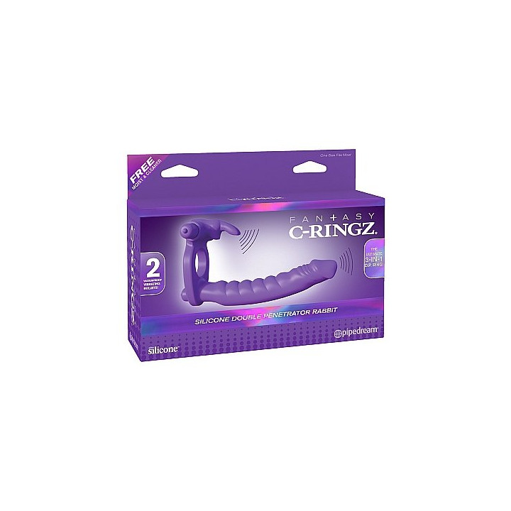 Fantasy C-Ringz Pene con Anillo Vibrador de Silicona