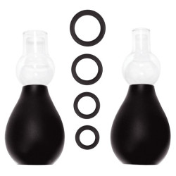 Set Erector de Pezones Ouch Negro